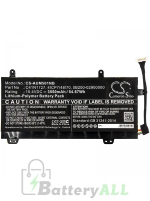 CS Battery for Asus C41N1727 Battery CS-AUM501NB